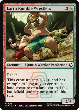 {@@ TLA C} Earth Rumble Wrestlers [Avatar: The Last Airbender] [TLA 218]