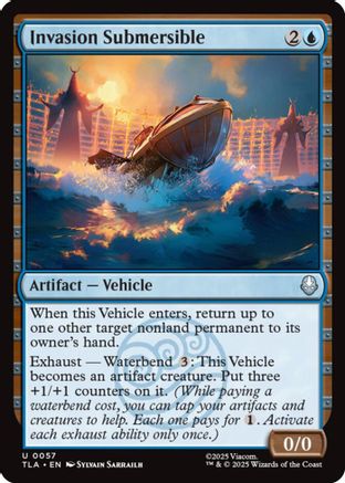 {@@ TLA C} Invasion Submersible [Avatar: The Last Airbender] [TLA 057]