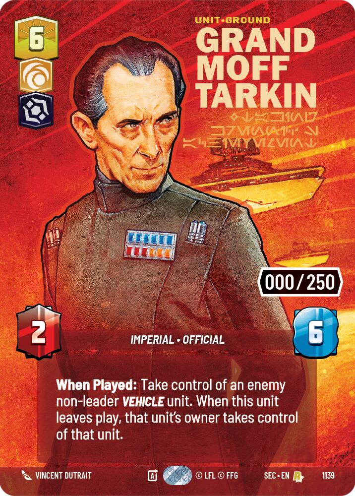 Grand Moff Tarkin - Taking Krennic's Achievement (Serialized) (1139) (1139) [Secrets of Power]