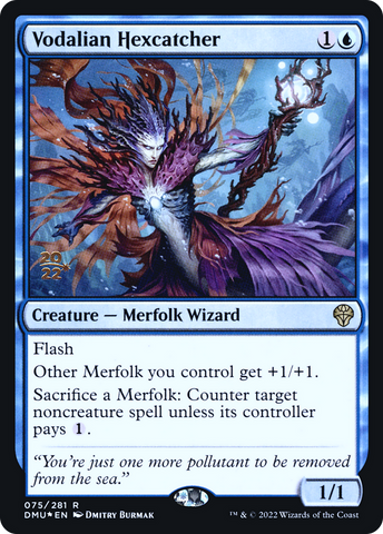 {R} Vodalian Hexcatcher [Dominaria United Prerelease Promos][PR DMU 075]