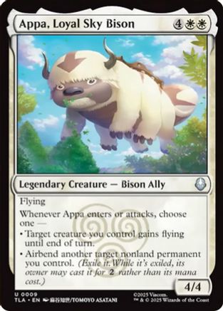 {@@ TLA C} Appa, Loyal Sky Bison [Avatar: The Last Airbender] [TLA 009]