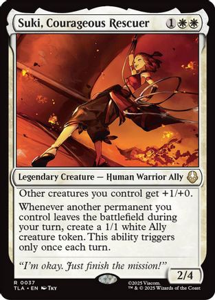 {@@ TLA R} Suki, Courageous Rescuer [Avatar: The Last Airbender] [TLA 037]