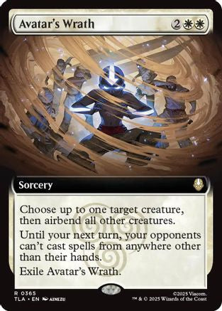 {@@ TLA R} Avatar's Wrath (Extended Art) [Avatar: The Last Airbender] [TLA 365]