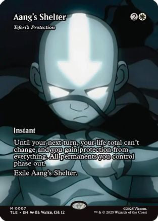 {@@ TLE R} Aang's Shelter - Teferi's Protection (Borderless) [Avatar: The Last Airbender: Eternal-Legal] [TLE 007]