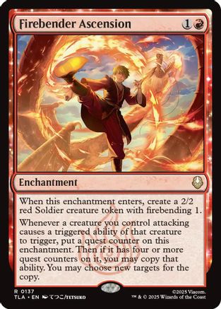 {@@ TLA R} Firebender Ascension [Avatar: The Last Airbender] [TLA 137]