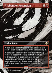 {@R} Firebender Ascension (Borderless) [TLA 312]