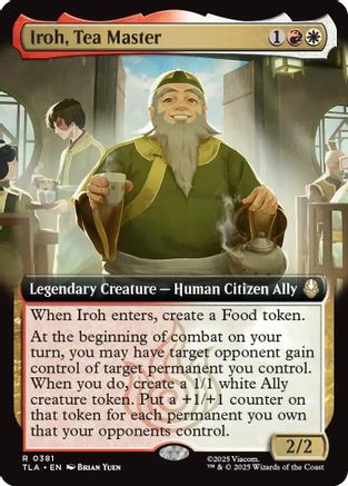 {@@ TLA R} Iroh, Tea Master (Extended Art) [Avatar: The Last Airbender] [TLA 381]