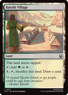 {@B} Kyoshi Village [TLA 271]