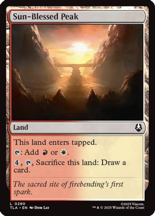 {@@ TLA C} Sun-Blessed Peak [Avatar: The Last Airbender] [TLA 280]