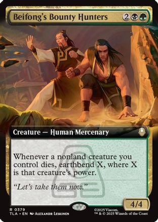 {@@ TLA R} Beifong's Bounty Hunters (Extended Art) [Avatar: The Last Airbender] [TLA 379]