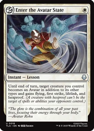 {@@ TLA C} Enter the Avatar State [Avatar: The Last Airbender] [TLA 018]