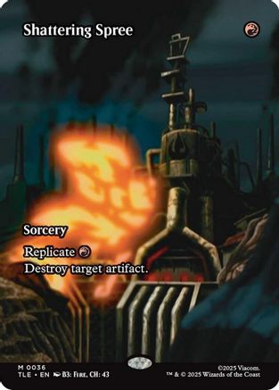 {@@ TLE R} Shattering Spree (Borderless) [Avatar: The Last Airbender: Eternal-Legal] [TLE 036]