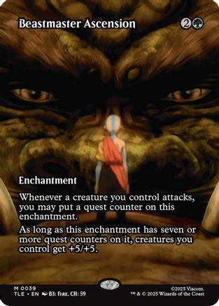 {@@ TLE R} Beastmaster Ascension (Borderless) [Avatar: The Last Airbender: Eternal-Legal] [TLE 039]