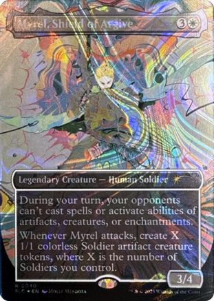 Myrel, Shield of Argive (Halo Foil) [SLC-040]  Foil