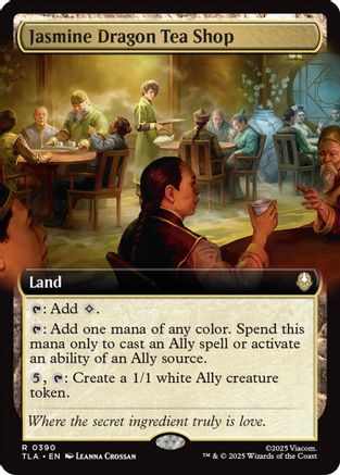 {@@ TLA R} Jasmine Dragon Tea Shop (Extended Art) [Avatar: The Last Airbender] [TLA 390]