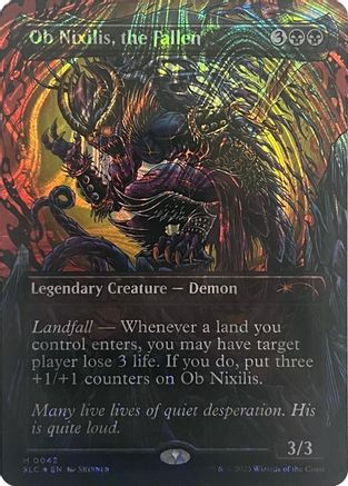 {R} Ob Nixilis, the Fallen (Halo Foil) (Foil) [SLC 042]