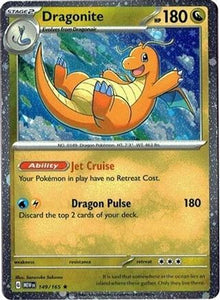 [PKM] Dragonite 149/165 (Cosmos Holo) [Miscellaneous Cards]