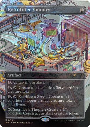 Retrofitter Foundry (Halo Foil) [SLC-045]  Foil
