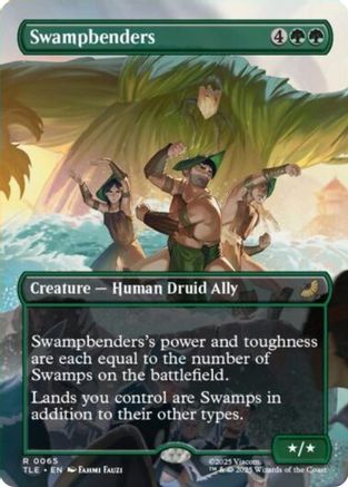 {@@ TLE R} Swampbenders (Borderless) [Avatar: The Last Airbender: Eternal-Legal] [TLE 065]