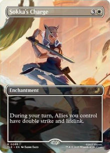 {R} Sokka's Charge (Borderless) [TLE 066]