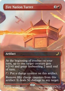 {R} Fire Nation Turret (Borderless) [TLE 064]