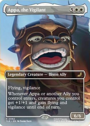 {@@ TLE R} Appa, the Vigilant (Borderless) [Avatar: The Last Airbender: Eternal-Legal] [TLE 062]