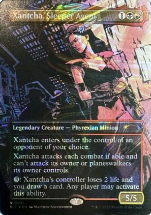 Xantcha, Sleeper Agent (Halo Foil) [SLC-051]  Foil