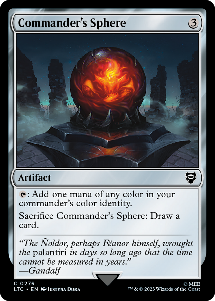 {C} Commander's Sphere [The Lord of the Rings: Tales of Middle-Earth Commander][LTC 276]