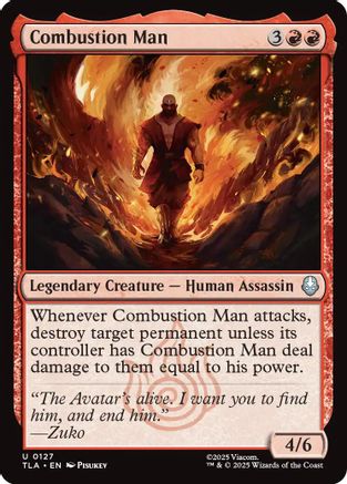 {@@ TLA C} Combustion Man [Avatar: The Last Airbender] [TLA 127]
