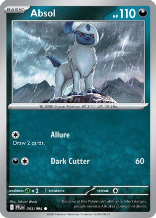 [PKM] Absol (063/094) [Mega Evolution: Phantasmal Flames]