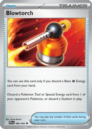 [PKM] Blowtorch (086/094) [Mega Evolution: Phantasmal Flames]