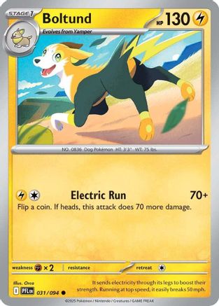 [PKM] Boltund (031/094) [Mega Evolution: Phantasmal Flames]