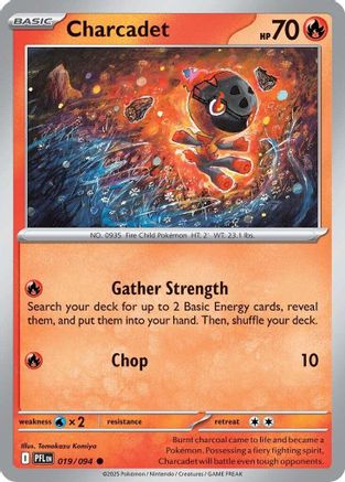 [PKM] Charcadet (019/094) [Mega Evolution: Phantasmal Flames]