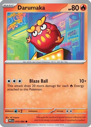 [PKM] Darumaka (015/094) [Mega Evolution: Phantasmal Flames]