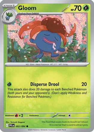 [PKM] Gloom (002/094) [Mega Evolution: Phantasmal Flames]