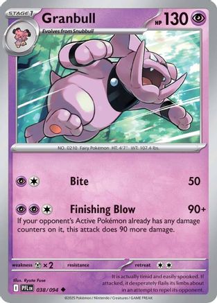 [PKM] Granbull (038/094) [Mega Evolution: Phantasmal Flames]