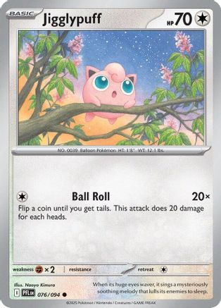 [PKM] Jigglypuff (076/094) [Mega Evolution: Phantasmal Flames]