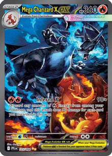 [PKM] Mega Charizard X ex (125/094) [Mega Evolution: Phantasmal Flames]