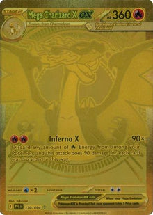 [PKM] Mega Charizard X ex (130/094) [Mega Evolution: Phantasmal Flames]