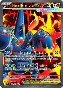 [PKM] Mega Heracross ex (108/094) [Mega Evolution: Phantasmal Flames]