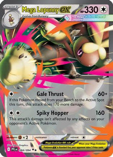 [PKM] Mega Lopunny ex (084/094) [Mega Evolution: Phantasmal Flames]