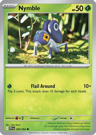[PKM] Nymble (009/094) [Mega Evolution: Phantasmal Flames]