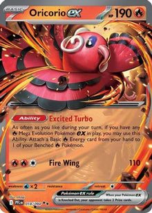 [PKM] Oricorio ex (018/094) [Mega Evolution: Phantasmal Flames]