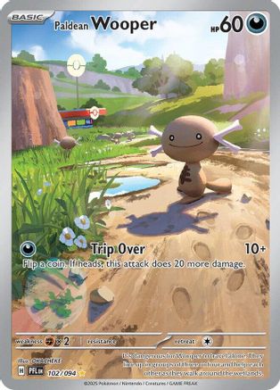 [PKM] Paldean Wooper (102/094) [Mega Evolution: Phantasmal Flames]