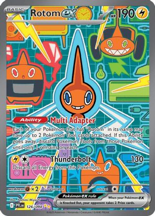 [PKM] Rotom ex (126/094) [Mega Evolution: Phantasmal Flames]