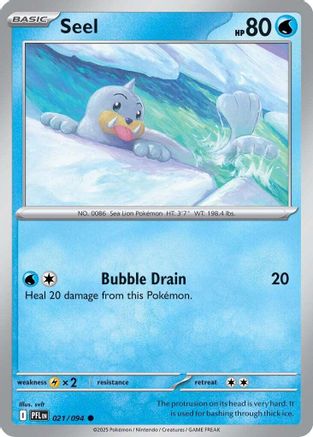 [PKM] Seel (021/094) [Mega Evolution: Phantasmal Flames]