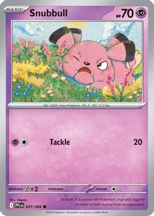 [PKM] Snubbull (037/094) [Mega Evolution: Phantasmal Flames]