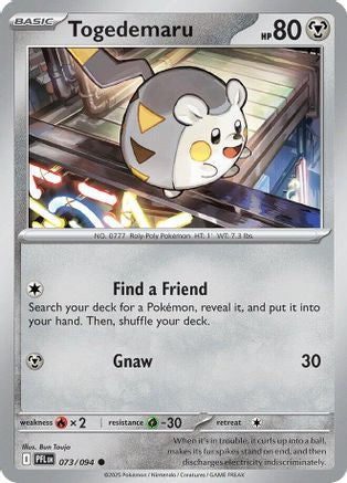 [PKM] Togedemaru (073/094) [Mega Evolution: Phantasmal Flames]