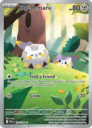 [PKM] Togedemaru (104/094) [Mega Evolution: Phantasmal Flames]