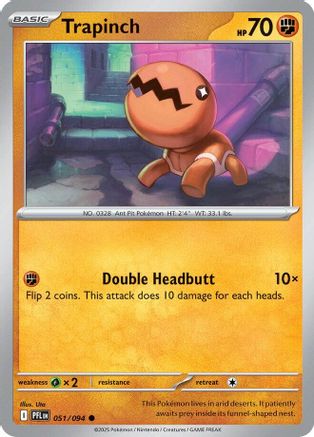 [PKM] Trapinch (051/094) [Mega Evolution: Phantasmal Flames]